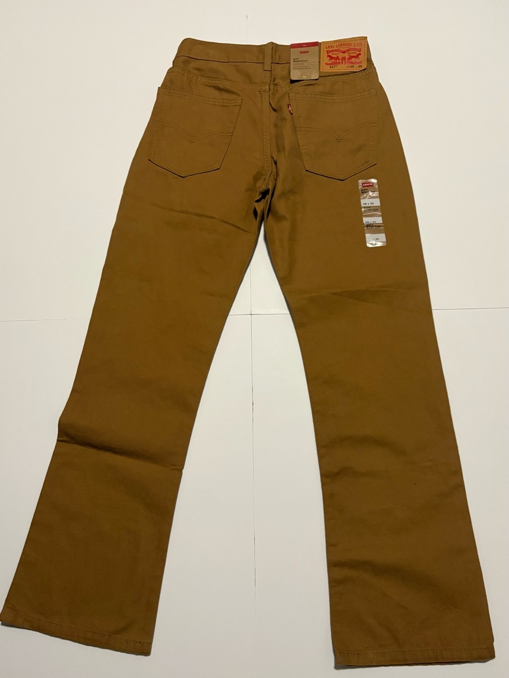 Levi’s 517 Bootcut Brown Jeans NWT 28x30 - Picture 3 of 5